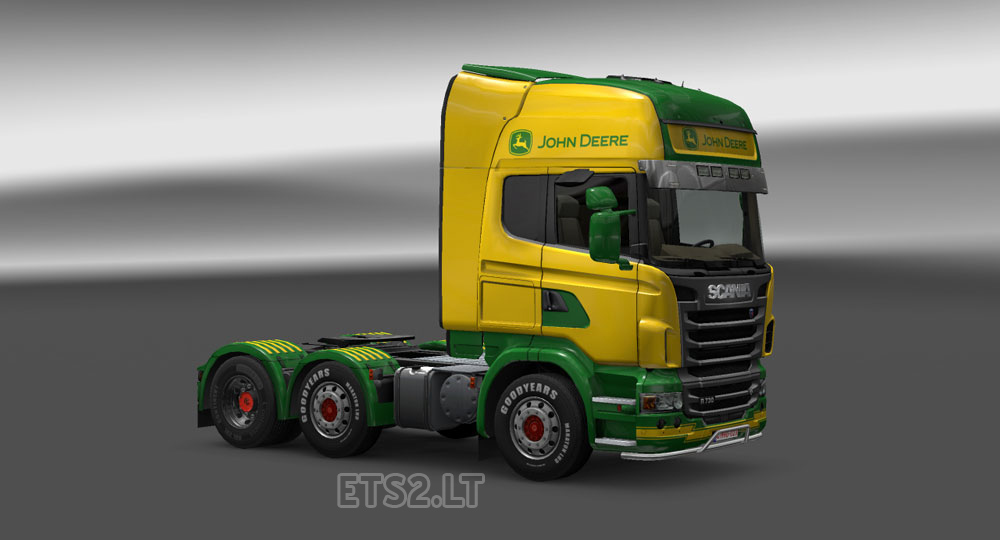 Scania R John Deere Skin Ets Mods