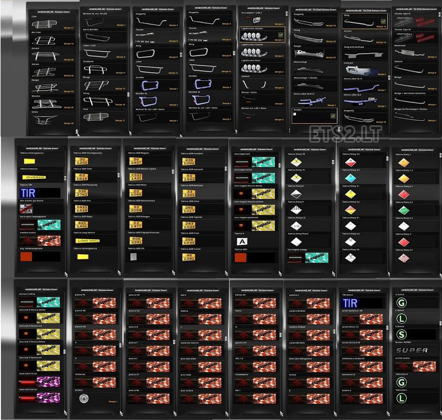 All in Tuning Pack V2 (1.16.x) | ETS 2 mods