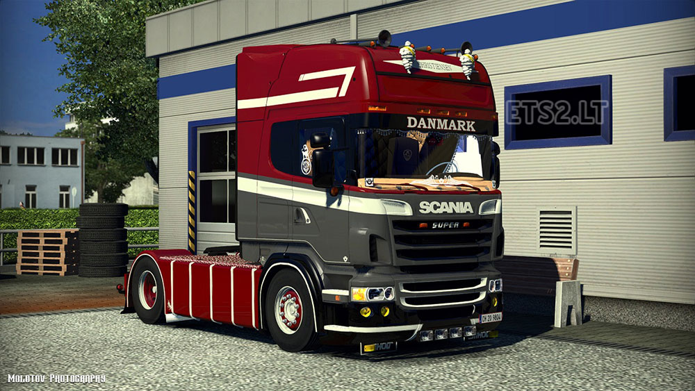 Scania R580  ETS 2 mods