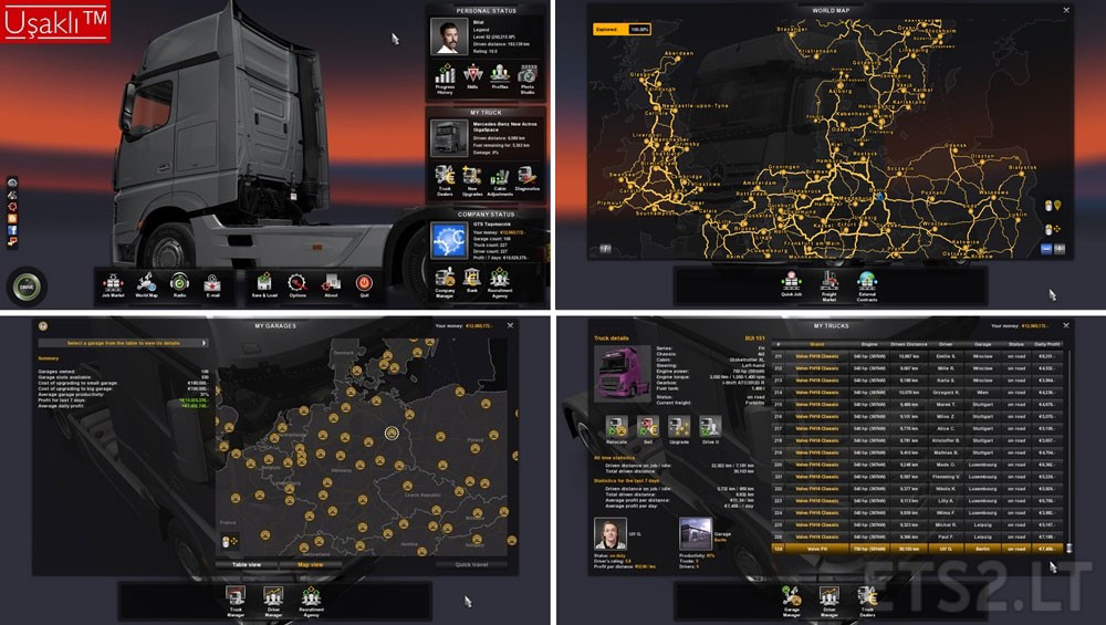 Euro Truck Simulator 2 Save Game File
