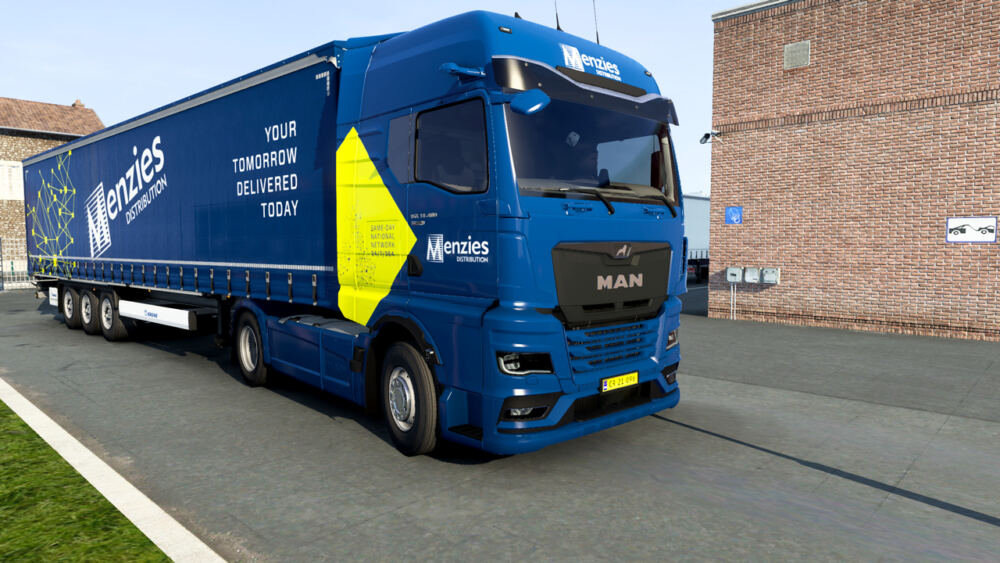 Combo Skin Menzies For Man Tgx Ets Mods