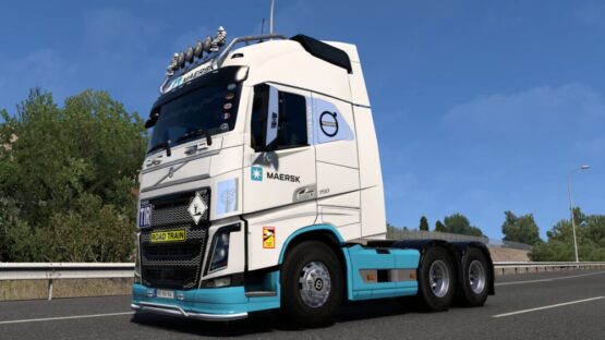 Skin Maersk Volvo Fh By Rodonitcho Mods Ets