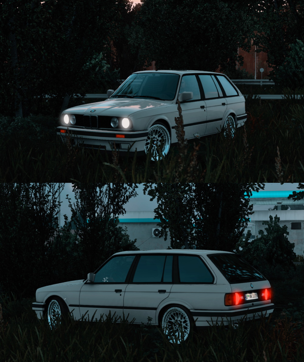 BMW 3 Series E30 Touring 2 3 1 52 1 53 ETS2 Mods