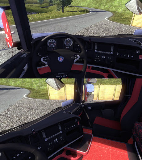 Scania-Black-Red-Interior