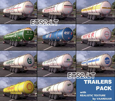 TRAILER PACK with Realistic Textures v1.7.9-2