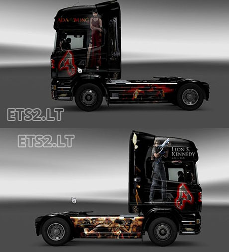 Scania-Resident-Evil-4-Skin