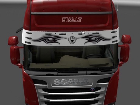 Scania-V8-Tribal-Sun-Visor
