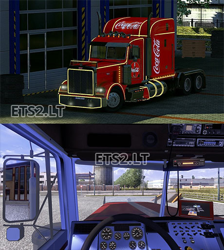 Peterbilt 379 Coca Cola Truck Interior Ets 2 Mods