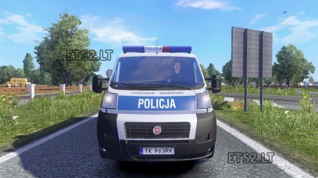 Fiat Ducato Polish Police AI