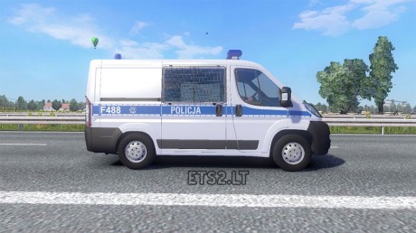 Fiat Ducato Polish Police AI