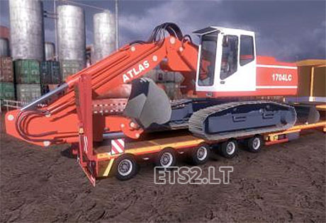 excavator-trailer