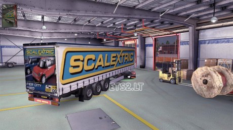 Scalextric trailer