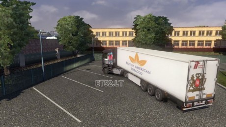 British American Tobacco Trailer Skin