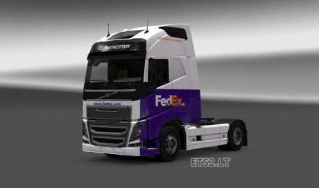 Volvo-FH-2013-FedEx-Skin-1