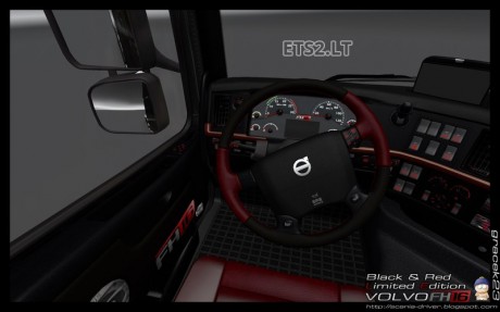 Volvo-FH-16-Black-Red-Interior-1
