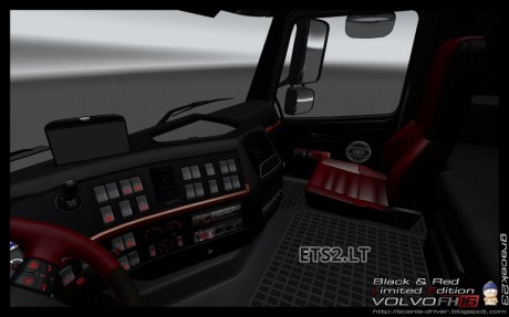 Volvo-FH-16-Black-Red-Interior-2