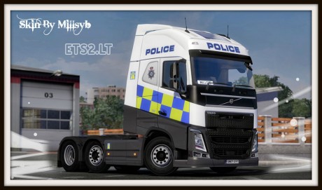 Volvo-FH-2013-Police-Skin