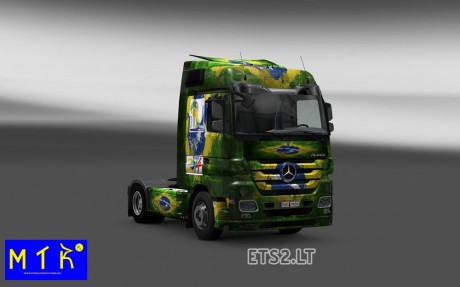 skin para mercedes actros grand truck simulator