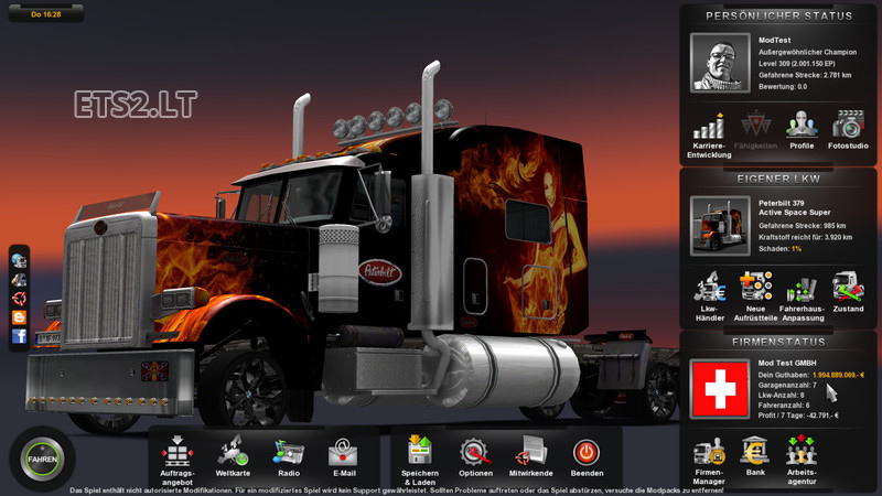    Euro Truck Simulator 2   100 -  9