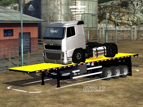 Trailer-with-Volvo-FH-Truck-1
