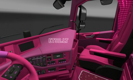 Volvo-FH-2012-Pink-Interior-2