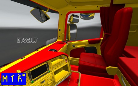 Scania-Red-& -Yellow-Interior-2