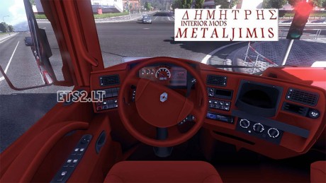 red-renault-interior