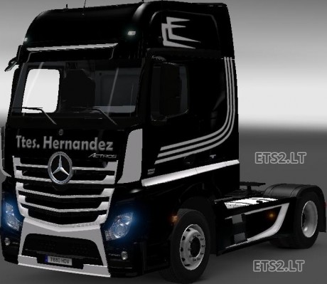 Mercedes-Actros-MP-4-Black-White-Skin