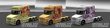 Scania-T-My-Little-Pony-Skin-Pack