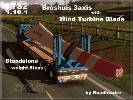 Broshuis-3-axis-Trailer-with-Wind-Turbine-Blade