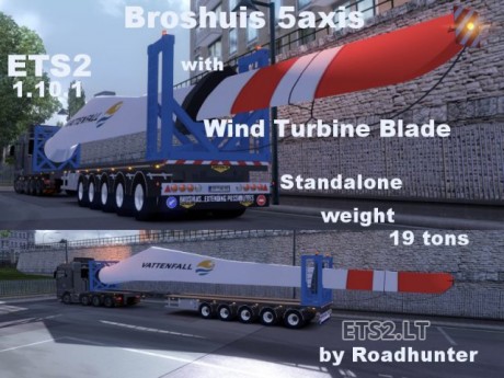 Broshuis-5-axis-Trailer-with-Wind-Turbine-Blade