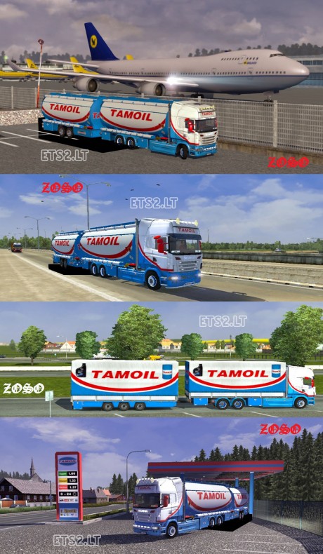 Scania-R-2009 Tamoil Tandem Pack