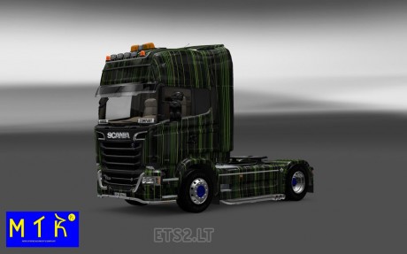 Scania-Streamline-Green-Stripes-Skin-