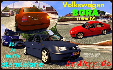 Volkswagen-Bora-AI-Traffic-Car