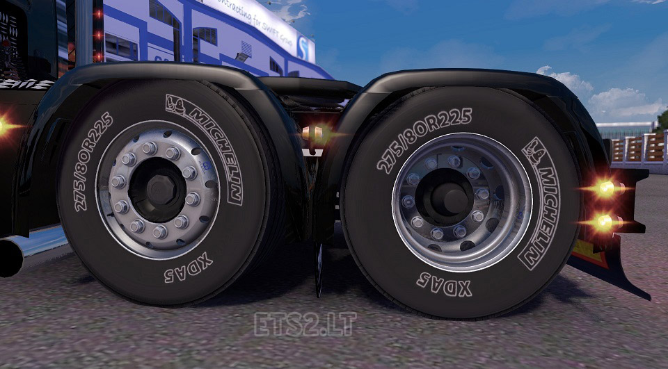 Alcoa Wheels Pack with HD Michelin Texture | ETS2 mods