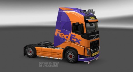 Volvo-FH-2012-Fedex-Skin-1