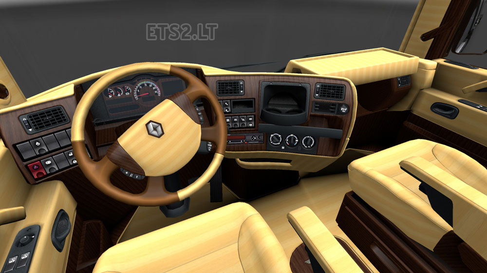 Renault Magnum Wood Interior Ets2 Mods