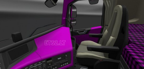Volvo-FH-2012-Dark-Pink-Interior-1