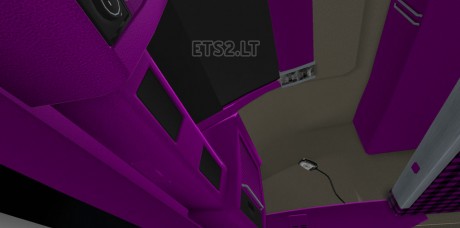 Volvo-FH-2012-Dark-Pink-Interior-2