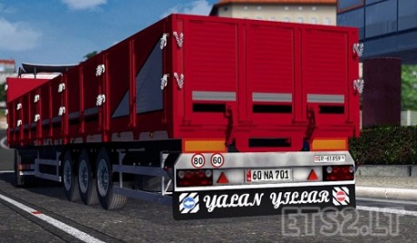 Flatbed trailer