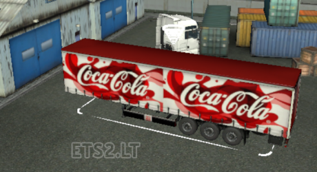 Coca-Cola-Trailer