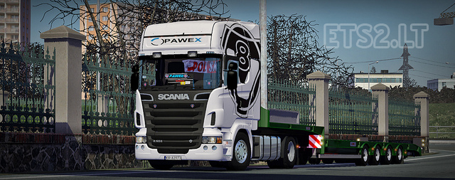 Scania R580 V8 Topline + Som - MixMods