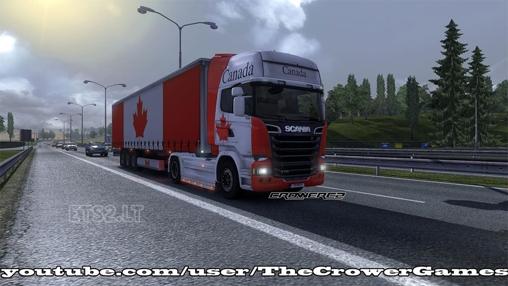 Canada – Combo Pack – Scania | ETS2 mods