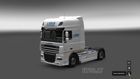 DAF XF Serbian mini Skin Pack