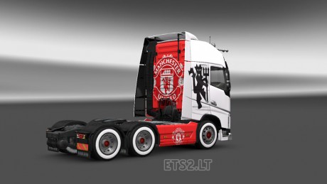 Volvo FH 2012 Manchester United Skin
