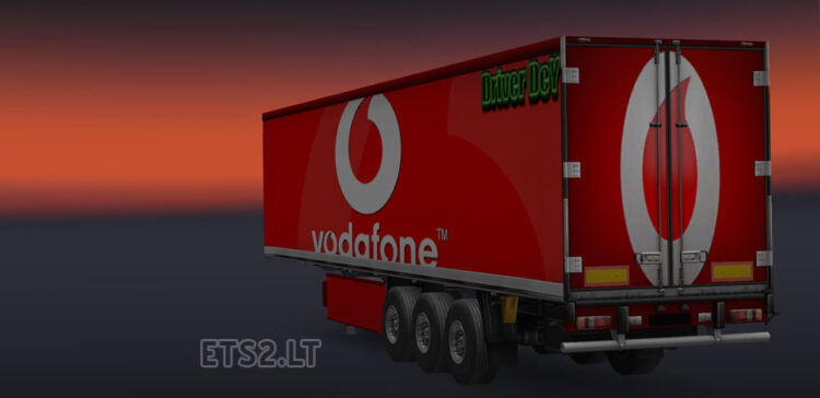 Vodafone Trailer Skin