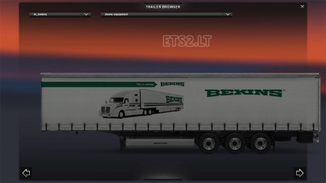 BEKINS Trailer