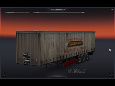 Bohemien truck + trailer