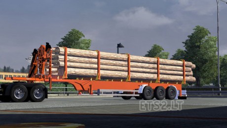timber-semitrailer