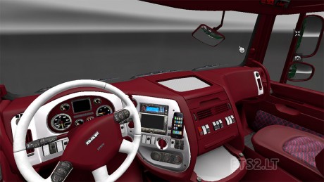 Daf XF Tuning+ Inteior